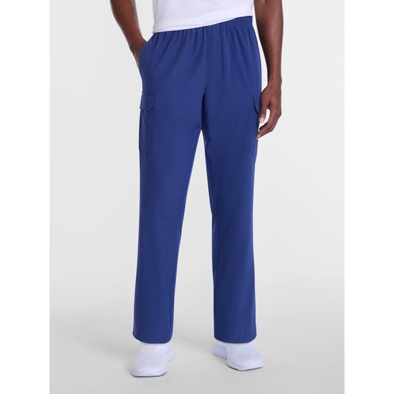 Athletic Works Woven Cargo Open Hem Active Pants, Men's Sizes S-4XLT