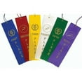 thumbnail image 1 of AW004P-RD 8 in. Victory Ribbon - Red, 1 of 1