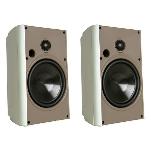 Proficient Audio AW650 150-Watt 6.5-In. Indoor/Outdoor Speaker Set (White), AW650WHT