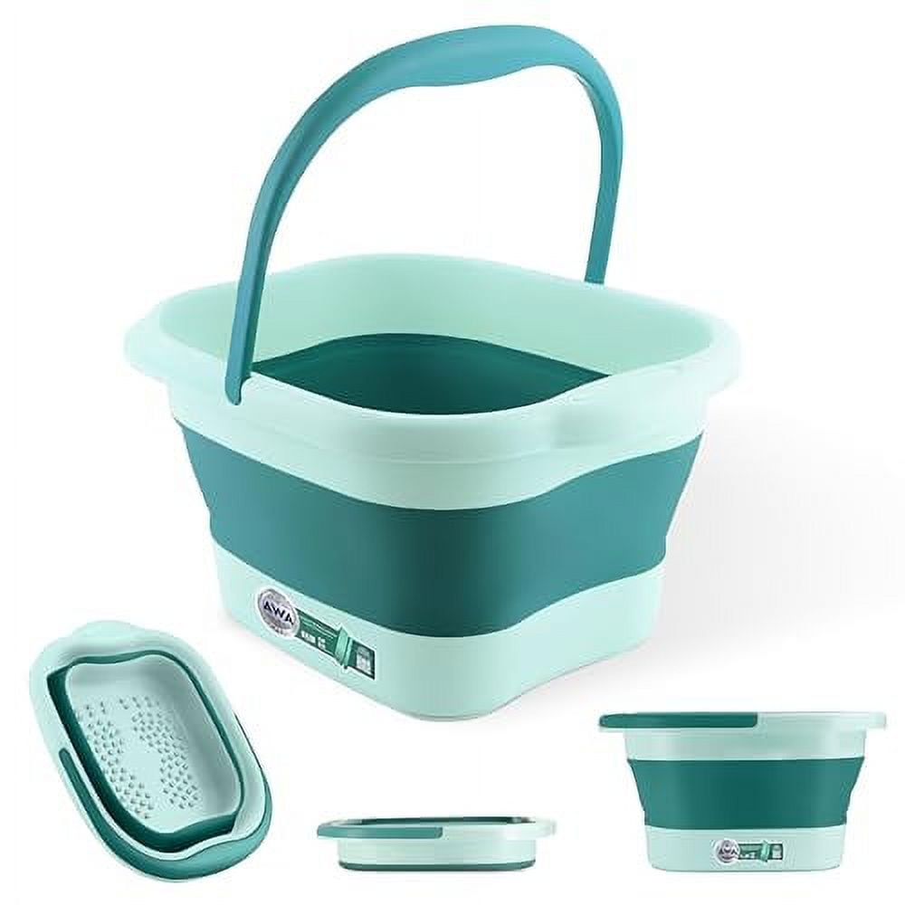 AWA Collapsible Foot Bath .. Basin for Soaking Feet, .. Foot Soak Tub