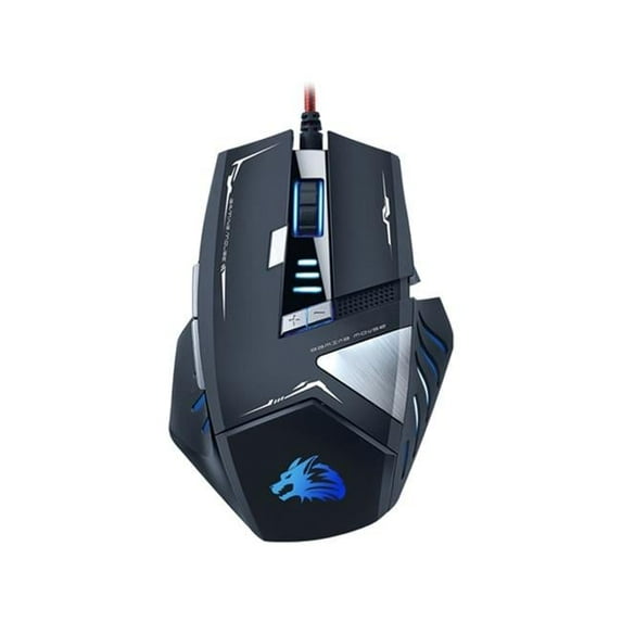 AWA Technology 1 x Wheel USB 2.0 Wired Optical, 2500 dpi Gaming Mouse - Black