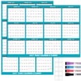 thumbnail image 1 of AWANFI 2027 Dry Erase Calendar for Wall - 36" x 24", Erasable & Reusable Laminated Monthly Calender with Ample Space Great for Office, Classroom, Home, 1 of 7