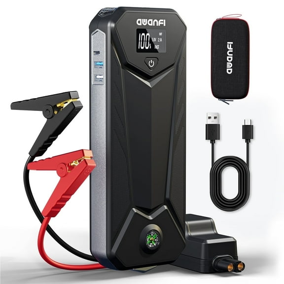 AWANFI 3000A Portable 12V Jump Starter for 10.0L Gas or 8.0L Diesel Engines
