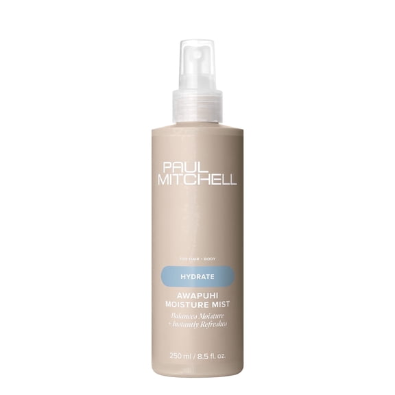 Paul Mitchell Awapuhi Moisture Mist, Hydrating Spray For Hair + Skin, Instantly Refreshes, 8.5 Fl Oz