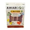 AWARDOG OdorFree Bully Sticks STF9 (6 Inch, 6 Pack Medium Thickness