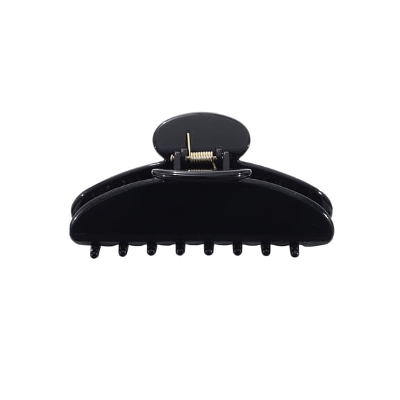 AWAYTR 11.9*6cm Oval Acetate Hair Claw Clip, Premium French Style Jaw Clip with Non-Slip Teeth, Strong Hold for Thick Thin Hair, Perfect for Updos & Buns
