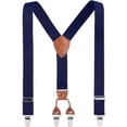 thumbnail image 1 of AWAYTR Adjustable Elastic Y-Back Suspenders for Kids Boys Girls, Sturdy Metal 4 Clips, Durable Comfortable Non-Slip Suspender, 1 of 8