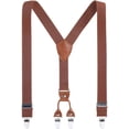 thumbnail image 1 of AWAYTR Kids Child Men Boy Suspenders - Adjustable Elastic Solid Color 4 Strong Clips Braces, 1 of 7