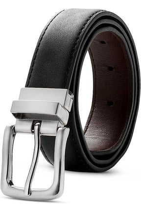 Kids Reversible Belt - Durable PU Leather Belts for Boys and Girls