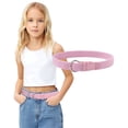 thumbnail image 1 of AWAYTR Elastic Kids' Baseball Belts Pink, 1 of 9