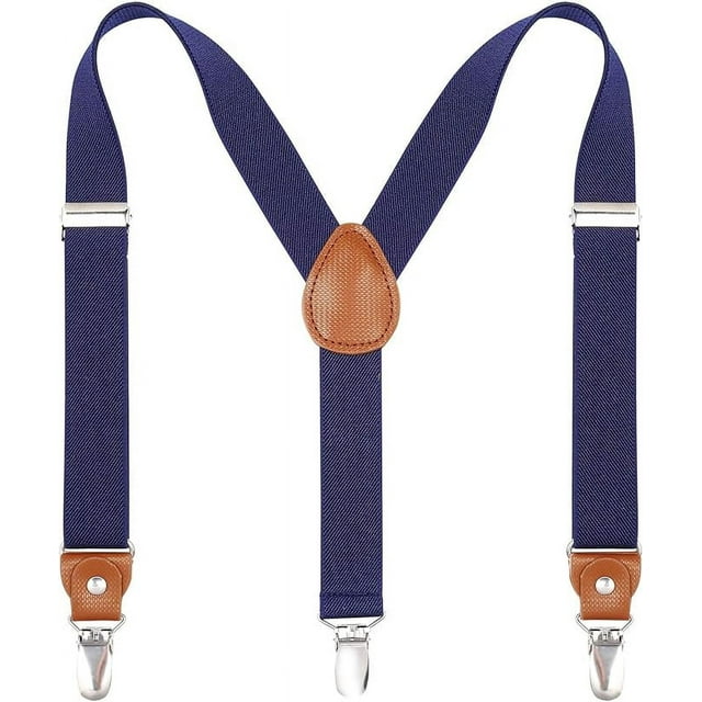 AWAYTR Toddlers Kids Boys Mens Suspenders Y Back Adjustable Strong