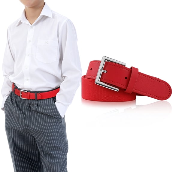 AWAYTR Youth Baseball Belt Boys - Adjustable Elastic Softball Belt for Kids Girls Pants Uniform