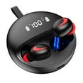 thumbnail image 1 of AWAccessory Z83-LARDNB Wireless In Ear Earbuds, Black & Red, 1 of 9