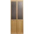 thumbnail image 1 of AWC 547 Aspen Half Glass Bifold Door 24"wide x 80"high Unfinished Door, 1 of 3