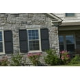 thumbnail image 1 of AWC Exterior Wood Window Shutters Louvered 15"wide x 51"high Unfinished, 1 of 6