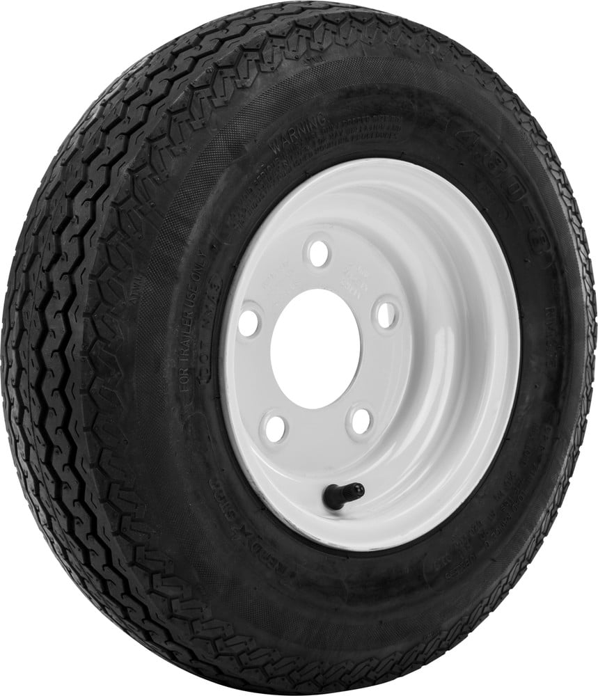 Awc p6 bias trailer tire 4 80 8 w standard steel wheel ta2283740