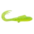 thumbnail image 1 of AWD Baits 2in Crappie Delight - CD2 Clear Chartreuse Silver String Glitter 20pk, 1 of 3