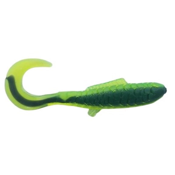 AWD Baits 2in Crappie Delight - CD37 Chartreuse Green Core 20pk