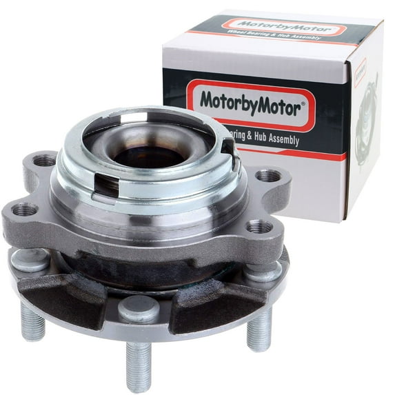 (AWD) Front Wheel Hub and Bearing Assembly Fit Infiniti EX35 EX37 FX35 FX37 FX45 FX50 G25 G35 G37 M35 M37 M45 M56 Q40 Q50 Q60 Q70 Q70L QX50 QX70 Hub Bearing w/5 Lugs-HA590125