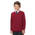 thumbnail image 1 of AWDis Academy Boys/Girls Junior V Neck School Jumper/Sweatshirt (Pack of 2), 1 of 2