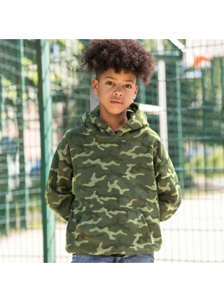 Girls Camo Hoodie