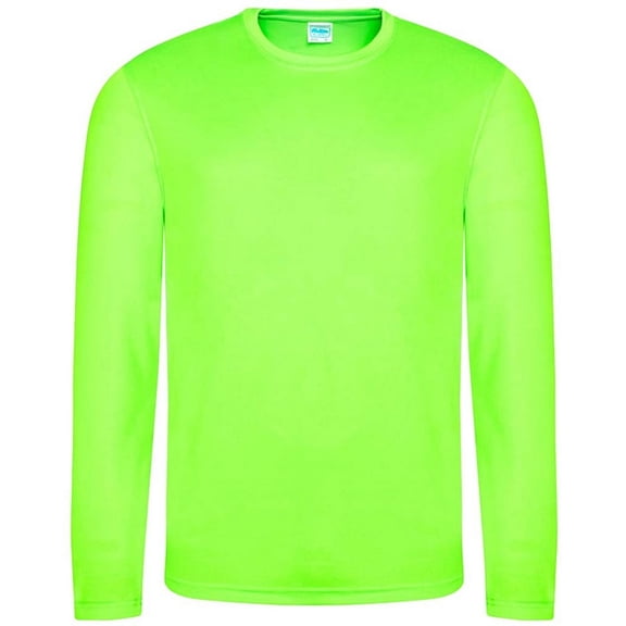 AWDis Cool Mens Moisture Wicking Long-Sleeved T-Shirt