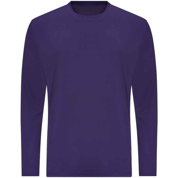 AWDis Cool Mens Moisture Wicking Long-Sleeved T-Shirt