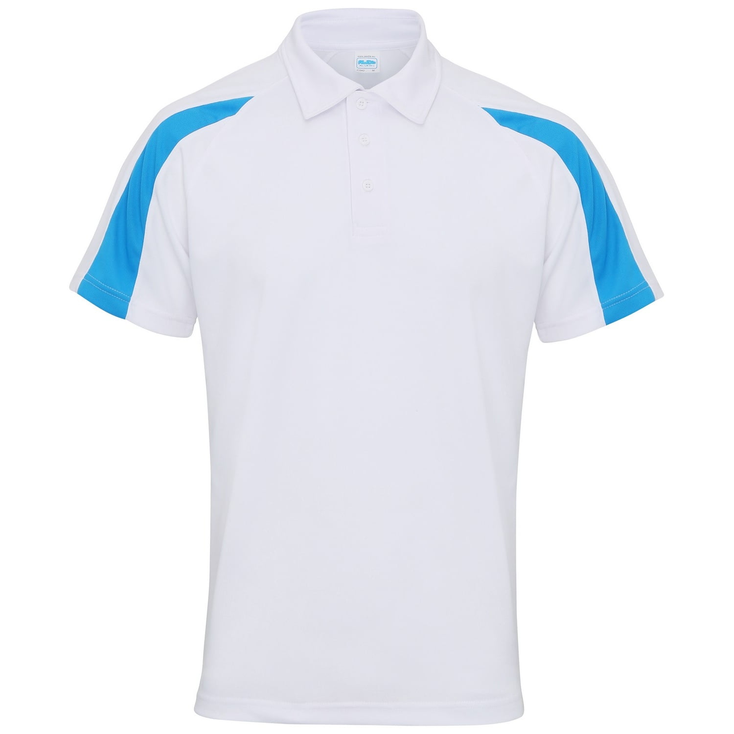 awdis contrast cool polo shirts