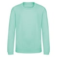 thumbnail image 1 of AWDis Just Hoods Boys/Girls Plain Crew Neck Sweatshirt, 1 of 3