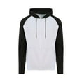 thumbnail image 1 of AWDis Just Hoods Mens Baseball Zoodie, 1 of 4