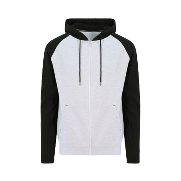 AWDis Just Hoods Mens Baseball Zoodie