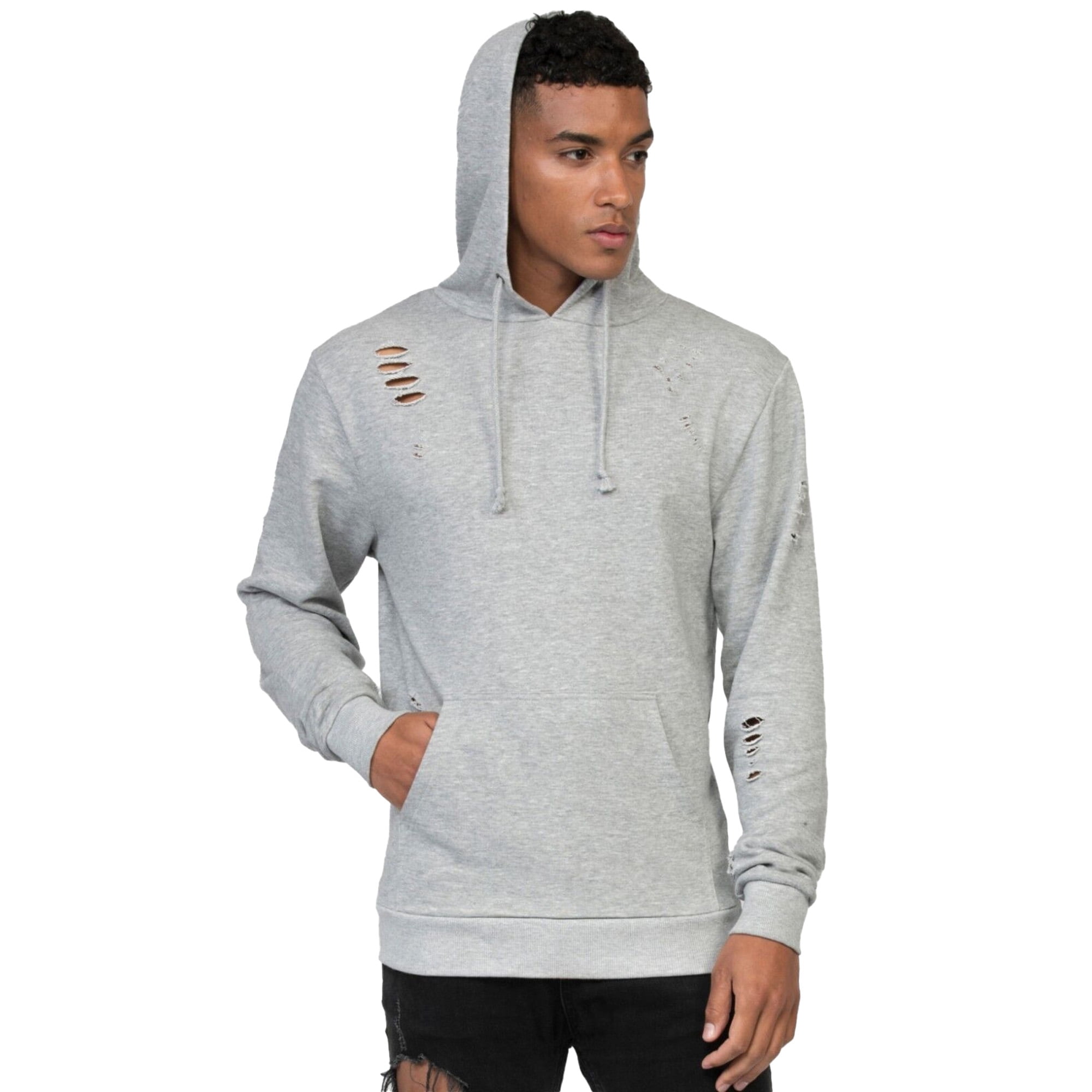 Louisville Gray Hoodie Mens Medium  Grey hoodie men, Black pullover hoodie,  Jeans and hoodie