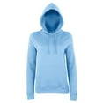 thumbnail image 1 of AWDis Just Hoods Womens Girlie College Pullover Hoodie, 1 of 4