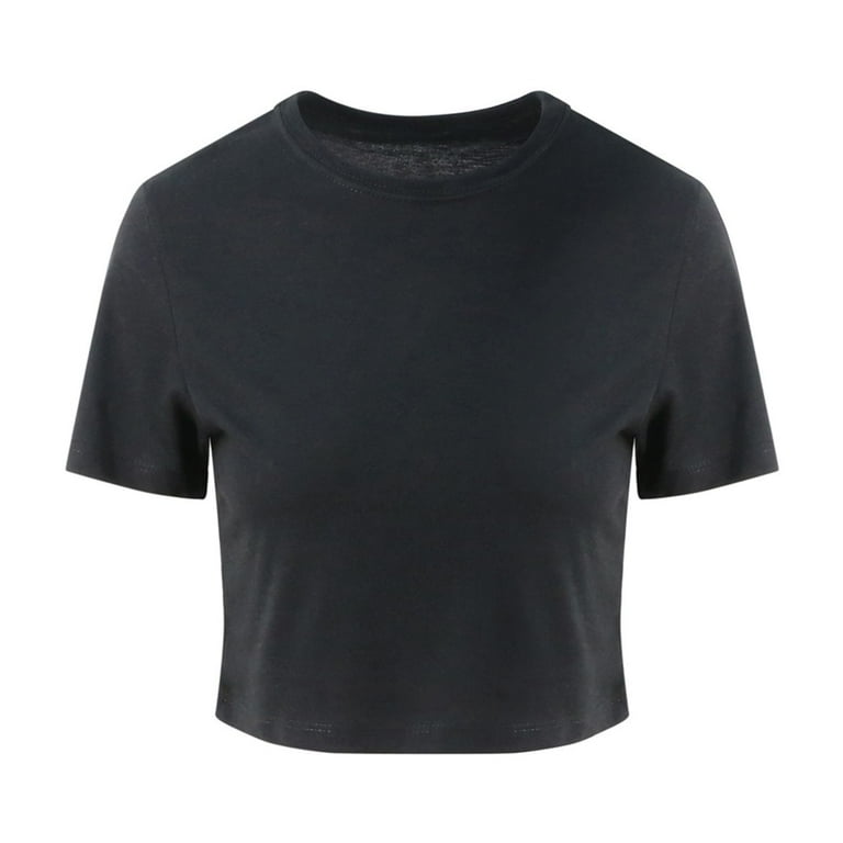 Stradivarius - T-shirt crop top ajusté - Blanc Stradivarius - T-shirt crop top ajusté - Blanc
