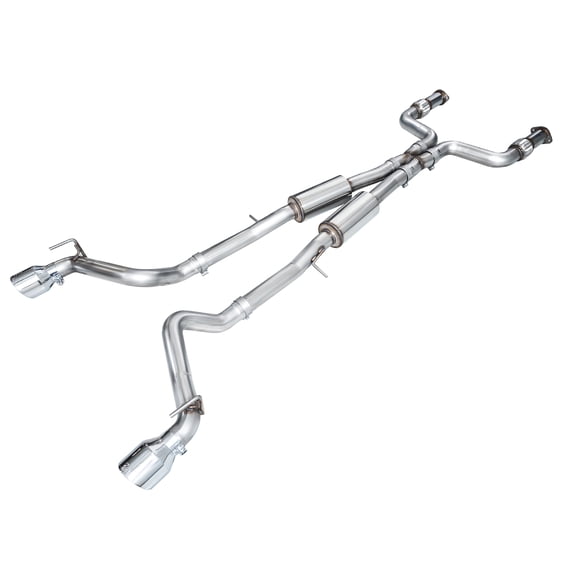 AWE Tuning 2023 Nissan Z RZ34 RWD Track Edition Cat-Back Exhaust System w/ Chrome Silver Tips