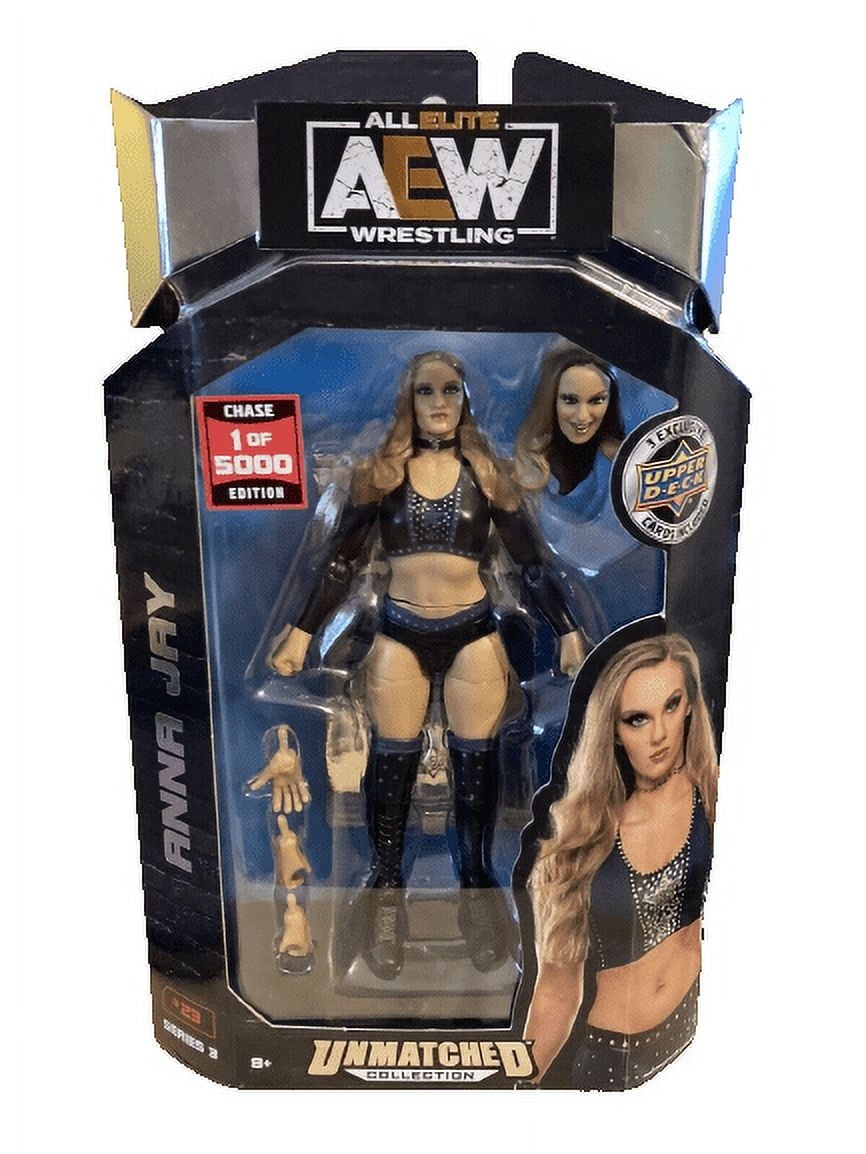 (Chase 1 of 5000) Anna Jay - AEW Unmatched Series 3 Jazwares AEW Toy Wrestling Action Figure