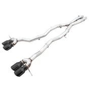 AWE Tuning Track Edition Cat-Back Exhaust for BMW G8X M3/M4 - Diamond Black Tips