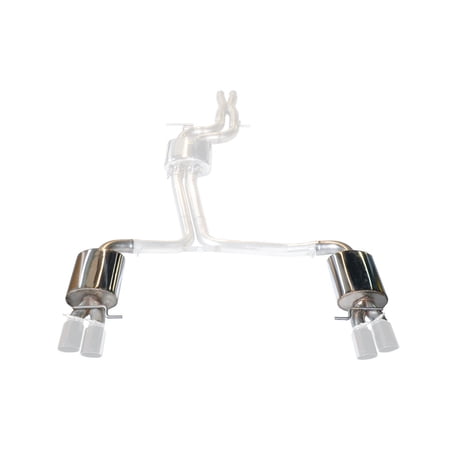 AWE Tuning 10-16 Audi S4 Quattro 3.0T Conversion Kit - Track to Touring with 90mm Tips
