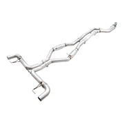 AWE Tuning Track Edition Exhaust for BMW G20 M340i / M440i * OE Tips, Lightweight and Rowdy Sound
