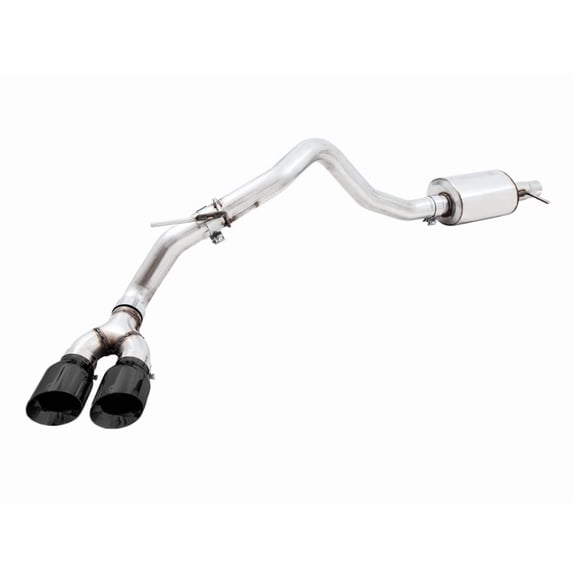 AWE Tuning 0FG Performance Exhaust System for Ford Ranger with Dual Diamond Black Tips and Rock Guard