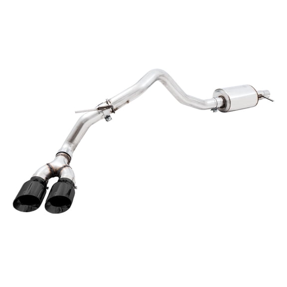 AWE Tuning 0FG Performance Exhaust System for Ford Ranger with Dual Diamond Black Tips and Rock Guard