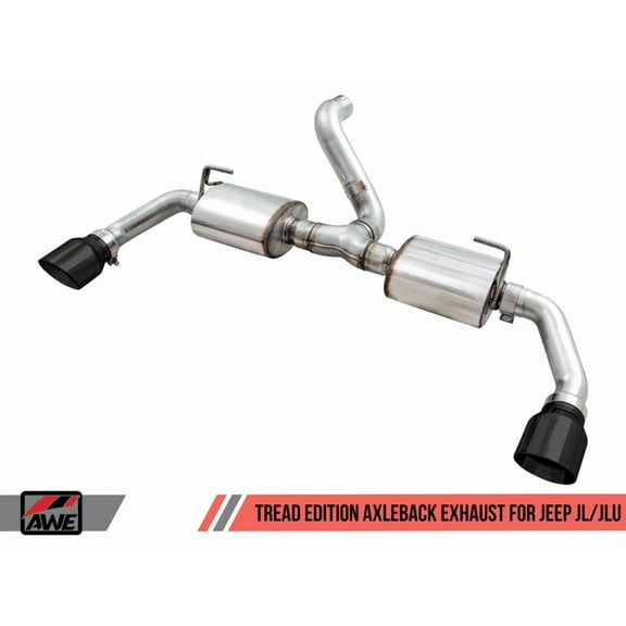 AWE Tread Edition Axle-back Dual Exhaust for Jeep JL/JLU 3.6L/2.0T