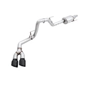 AWE 0FG Single Exit Exhaust for 15-20 F-150 - 4.5" Diamond Black Tips