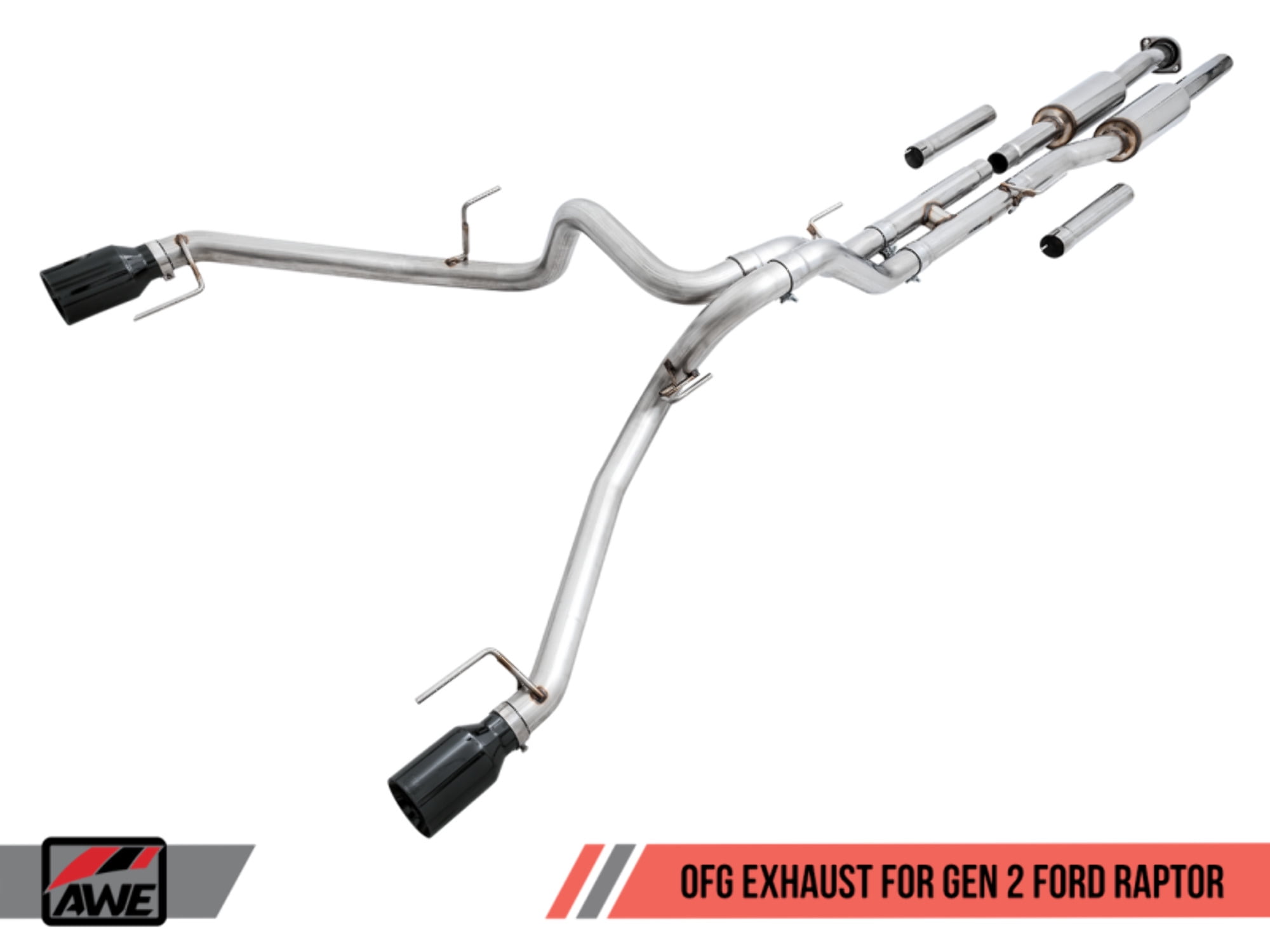 AWE Tuning 301533106 0 Fg Exhaust Gen 2 D Raptor Diam