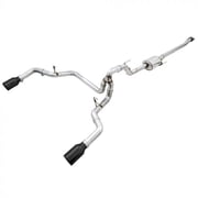 ضبط AWE 301533119 5 بوصة. نصائح سوداء عادم Catback للخروج الخلفي المزدوج لـ F-150 2.7 و 3.5