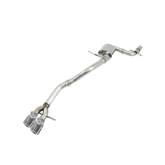 AWE Tuning Mk6 Jetta 1.8T and GLI 2.0T Track Edition Exhaust with Chrome Silver Tips