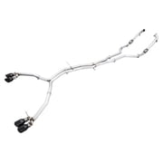 AWE Tuning Audi B9 S5 Coupe 3.0T Track Edition Exhaust with Diamond Black 102mm Tips
