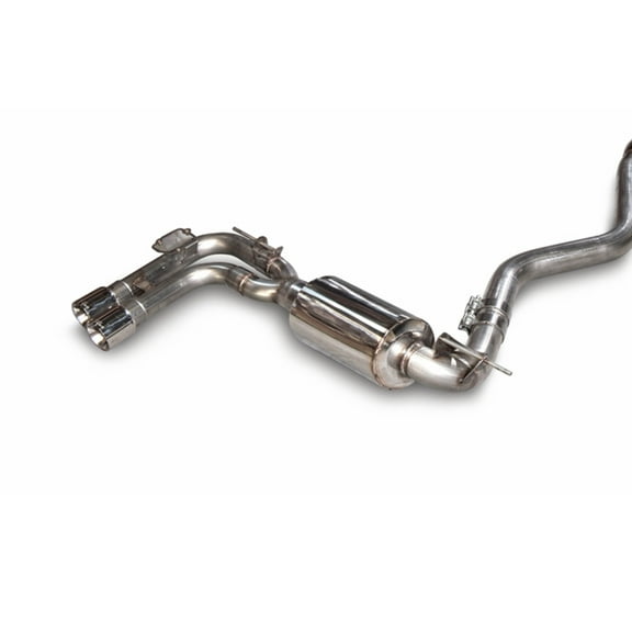 AWE Tuning BMW F3X N20/N26 Touring Edition Axle-Back Exhaust with Quad Outlet and Chrome Silver Tips