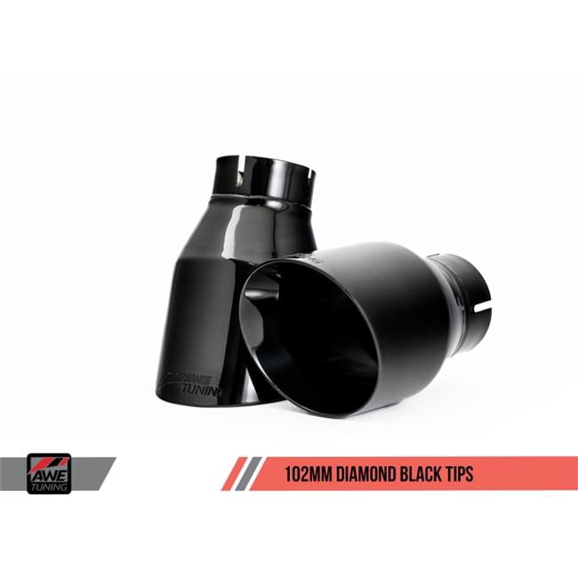 AWE Tuning Track Edition Exhaust for VW MK7.5 GTI - Chrome Silver Tips (3020-32042) main image 1