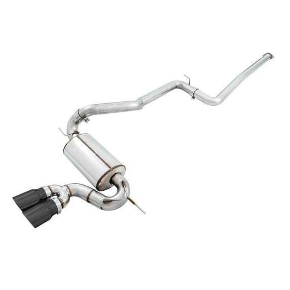 AWE Tuning Ford Focus ST Touring Edition Cat-back Exhaust - Non-Resonated with Diamond Black Tips